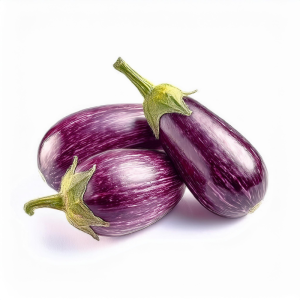 Aubergine zébrée