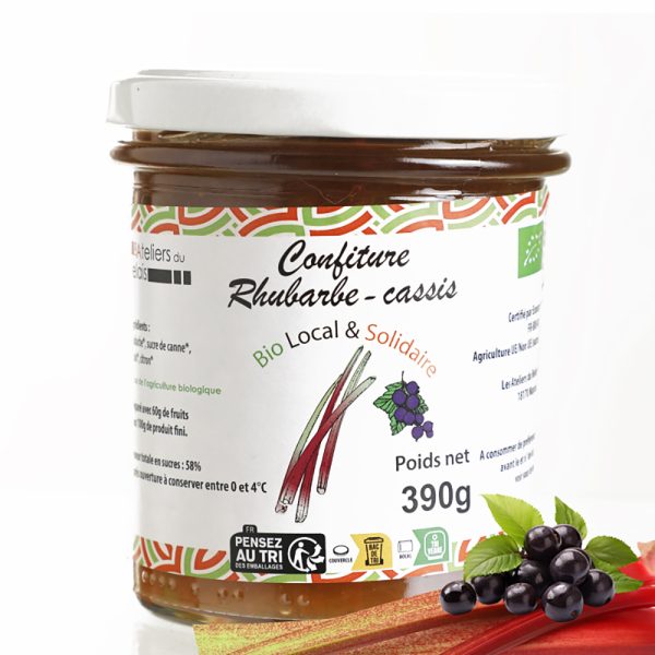 Rhubarbe - Cassis