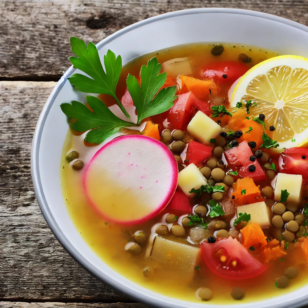 Recette Détox : Soupe Détox aux Légumes et Lentilles