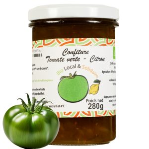 confiture de tomate verte