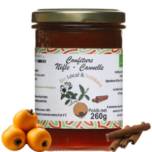 confiture de nèfle cannelle